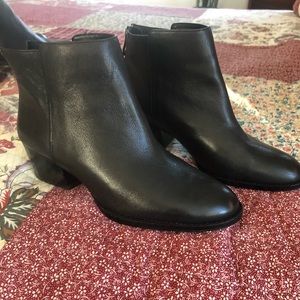 Antonio Melani  Leather booties ladies size 7